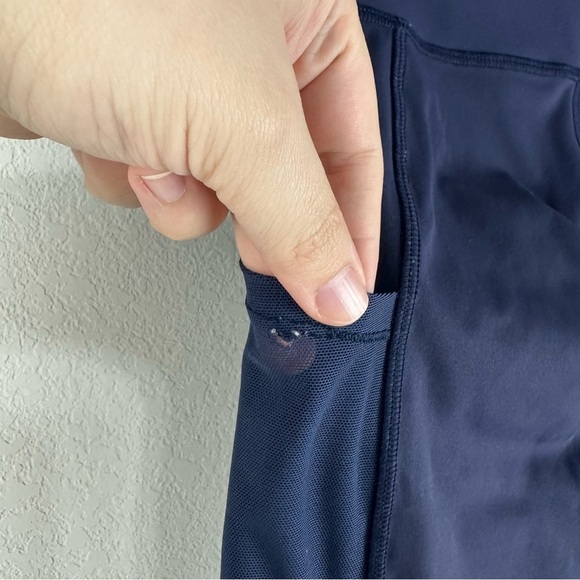 Lululemon Dark Blue High Times Cool to Street Athletic Athleisure Leggings 6 - Picture 6 of 6